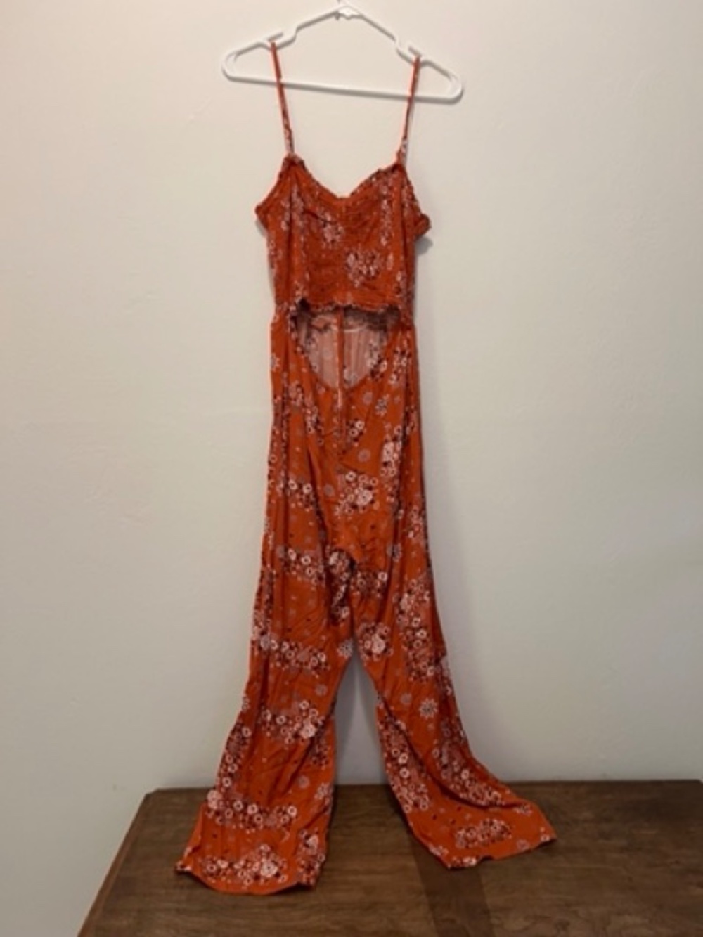 RDI Orange Jumper Strappy Open Midriff *****CUTE ON*****